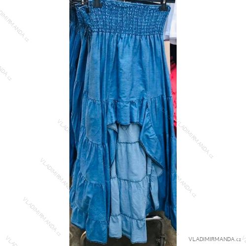 Langer Damenrock (uni s / m) ITALIAN FASHION IM9191040