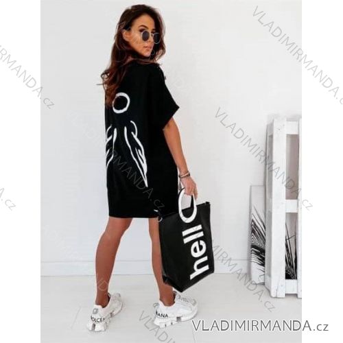 Sommerkleid Damen (uni sl) MODA ITALY IMD20305