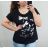 T-Shirt Kurzarm Damen (uni xl / 2xl) ITALIAN FASHION IM720148