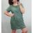 Kurzarm-Sommerkleid für Damen (uni l / 2xl) ITALIAN FASHION IM720151