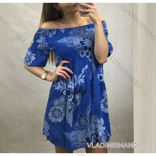 Carmen Sommer Frauen Blumenkleid (Uni s / m) ITALIENISCHE MODE IM620014