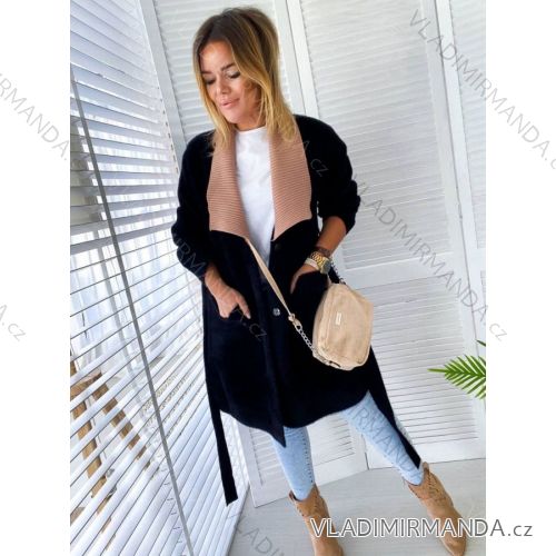 Damen Frühlingsmantel (uni s-l) ITALIAN FASHION IMH20085