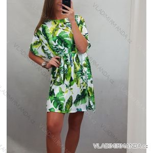 Blumiges Sommerkleid für Damen (UNI S / M) ITALIAN FASHION IMM20800