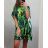 Blumiges Sommerkleid für Damen (UNI S / M) ITALIAN FASHION IMM20802