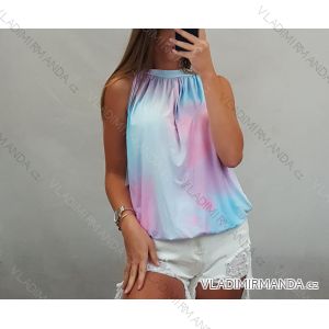 Top Tank Top Sommer Frauen (uni s-m) ITALIENISCHE MODE IMM20806