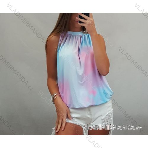 Top Tank Top Sommer Frauen (uni s-m) ITALIENISCHE MODE IMM20806