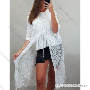 Cardigan Lace Summer Badeanzug 3/4 Ärmel Damen (UNI S / XL) Turkish FASHION IMB20309