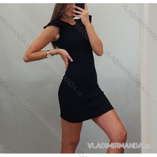 Elegantes trägerloses Sommerkleid für Frauen (uni s / m) ITALIAN FASHION IM920196