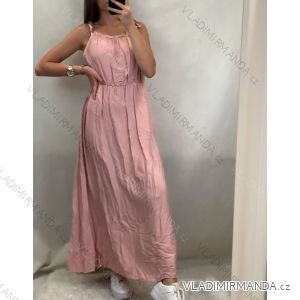 Kleid mit 3/4 Ärmeltasche für Damen (uni sl) ITALIAN Fashion IM3181746