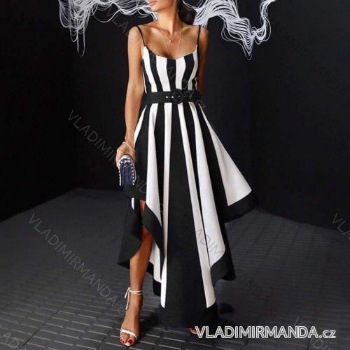Sommer Kurzarm Sommerkleid für Frauen (UNI S / M) ITALIAN FASHION IM920198