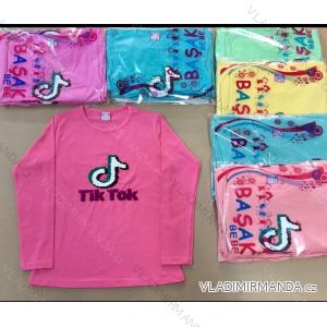 T-Shirt Kurzarm Kinder Mädchen (8-12 Jahre) TÜRKISCHE PRODUKTION TVB20011