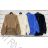 pelz langarm hoodie frauen (uni sl) ITALIAN FASHION IM319794