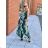 Langes Sommerkleid an Trägern Frauen (UNI S / L) ITALIAN FASHION IMK20080