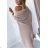 Strickjacke gestrickt Langarm Frauen (UNI S / M) ITALIENISCHE MODE IMD20CR77