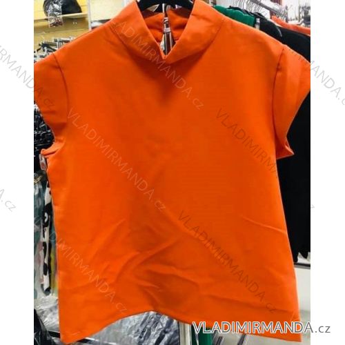 T-SHIRT T-SHIRT KURZHÜLLENFRAUEN (uni s / m) ITALIENISCHE MODE IMM200112