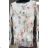 Tunika Bluse 3/4 Langarm Damen (uni m / l) ITALIAN FASHION IM920092