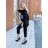 Langarmhemd-Set und elegante Damenhose (UNI S / L) TURKISH FASHION IMK20102