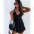 Damen trägerloses Kleid (uni s / m) ITALIAN FASHION IM9209836