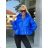 Jacke Winterjacke mit Kapuze und Fell Damen Übergröße (46-54) POLISH FASHION BLI19YP-18057-12