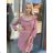 Ärmelloses Sommerkleid für Damen (UNI SL) ITALIAN FASHION IMK201505107