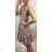 Ärmelloses Sommerkleid Damen (uni sl) ITALIENISCHE Mode IMT18184 <p>Rosa</p> _UNI S/L