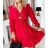 Sommerkleid Langarm geblümte Damen (UNI S / L) ITALIAN FASHION IMK20150