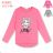 Langarm T-Shirt mit Kinder Mädchen (116-146) KUGO M2010