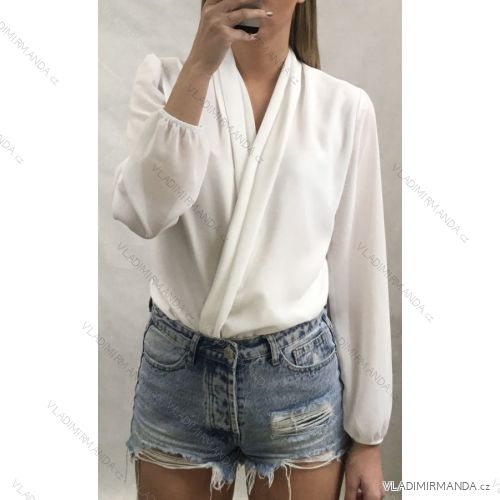 Kleid mit 3/4 Ärmeltasche für Damen (uni sl) ITALIAN Fashion IM3181746