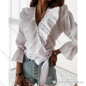 Kleid mit 3/4 Ärmeltasche für Damen (uni sl) ITALIAN Fashion IM3181746