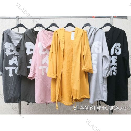 Bluse Langarm mit Rüschen Frauen (UNI S / L) ITALIAN FASHION IMK20159