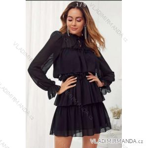 Bluse Langarm mit Rüschen Frauen (UNI S / L) ITALIAN FASHION IMK20159
