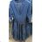 Kleid mit 3/4 Ärmeltasche für Damen (uni sl) ITALIAN Fashion IM3181746