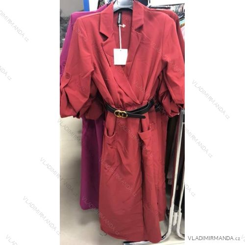 Kleid Andere Hemden Kurzarm Damen (uni sl) ITALIENISCHE Mode IM21800914