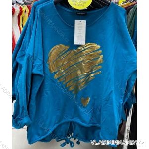 Kurzarm-T-Shirt für Damen (UNI S-M) ITALIAN FASHION IMM20308