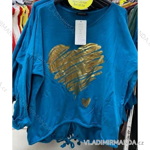 Kurzarm-T-Shirt für Damen (UNI S-M) ITALIAN FASHION IMM20308