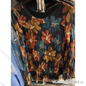 Tunika Bluse 3/4 Langarm Damen (uni m / l) ITALIAN FASHION IM920092