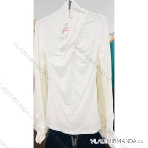 Tunika Bluse 3/4 Langarm Damen (uni m / l) ITALIAN FASHION IM920092