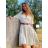 Kleid Andere Hemden Kurzarm Damen (uni sl) ITALIENISCHE Mode IM21800914