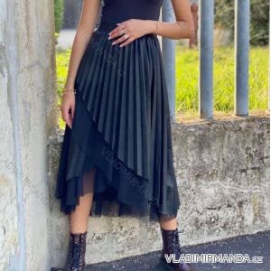 Kleid mit 3/4 Ärmeltasche für Damen (uni sl) ITALIAN Fashion IM3181746