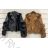 Jacke Winterjacke mit Kapuze und Fell Damen Übergröße (46-54) POLISH FASHION BLI19YP-18057-12