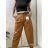 Elegante Kunstlederhose lange Damen (UNI S-M) ITALIAN FASHION IMM20130