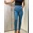Elegante Kunstlederhose lange Damen (UNI S-M) ITALIAN FASHION IMM20130