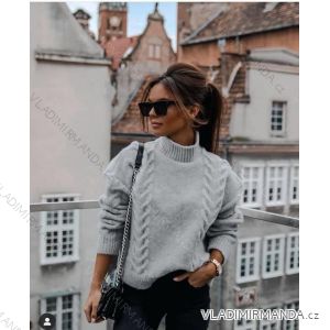 Damen-Strickpullover (uni s-l) ITALIAN FASHION IMC20010