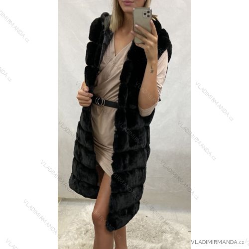 Damen Pelzweste (EINZEL-GRÖSSE) TURKISH FASHION TM11919310