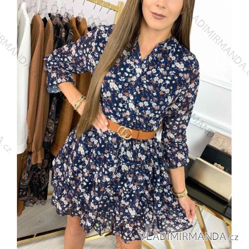 Mit Kapuze langärmliges mit Kapuze Kleid (uni s / m) IM2191956