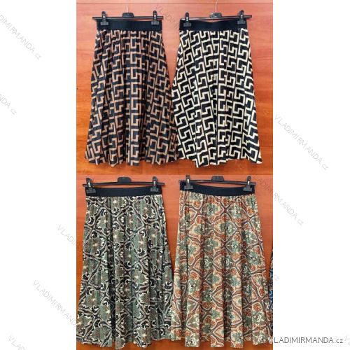 Kleid mit 3/4 Ärmeltasche für Damen (uni sl) ITALIAN Fashion IM3181746