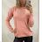 Frauen Langarm Rollkragenpullover (S-XL) NEW NIGHT TURKEY TM919096