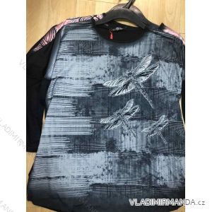 T-Shirt Kurzarm Damen (M-XL) TURKISH FASHION TML200833