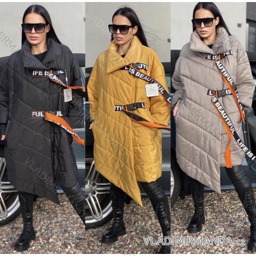 Damen Frühlingsmantel (uni s-l) ITALIAN FASHION IMH20085