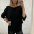Kleid 3/4 Langarm Frauen (uni s / m) ITALIENISCHE MODA IM719407
